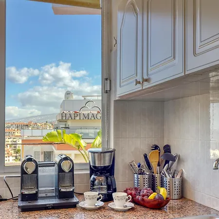 Spacious Penthouse With King-Size Bed, Huge Terrace, Ocean & Teide View Puerto de la Cruz  Esterno foto